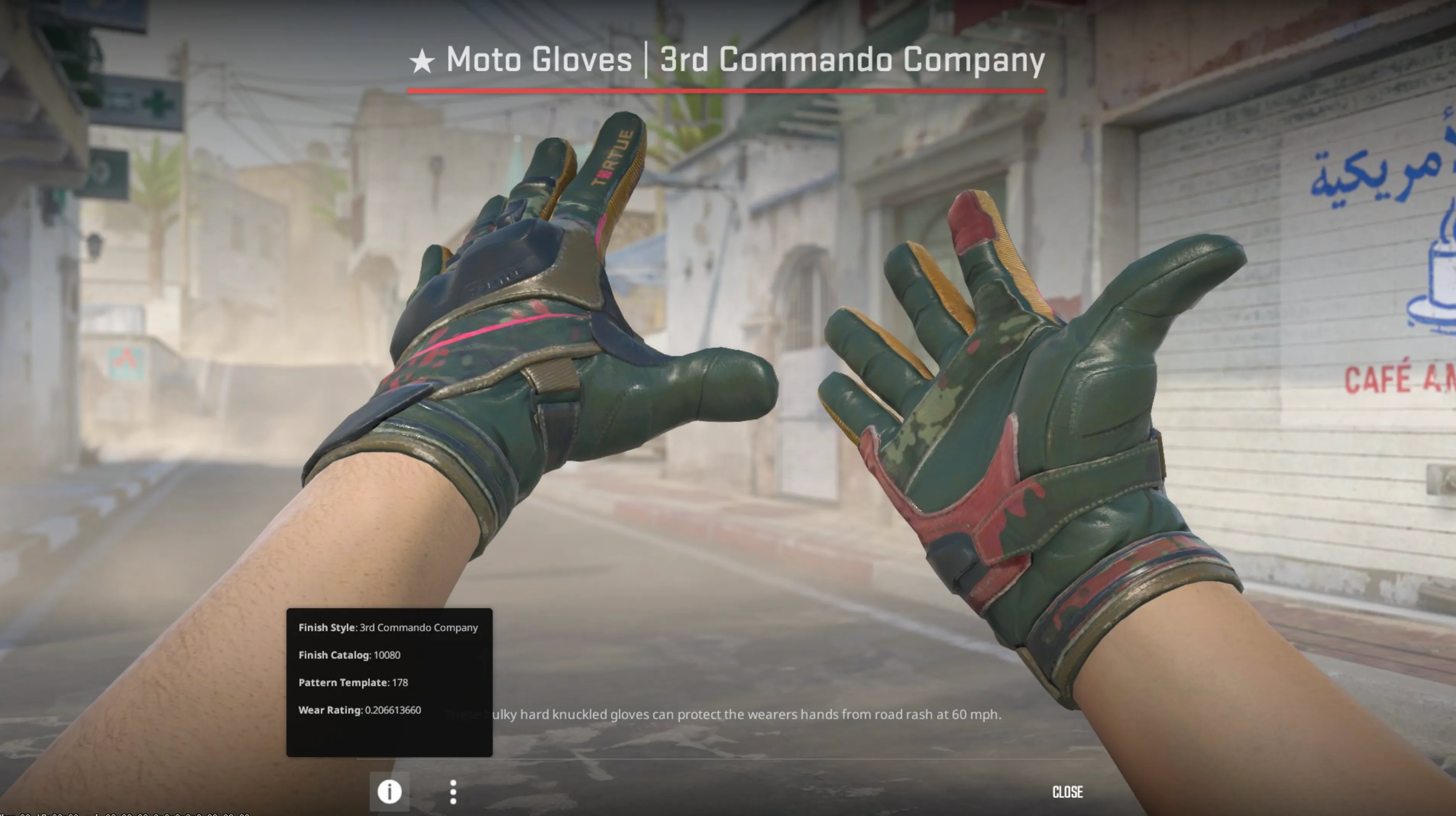 Moto Gloves 3rd Commando Company cheap
